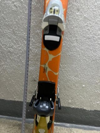 Esquís 90cm con fijaciones