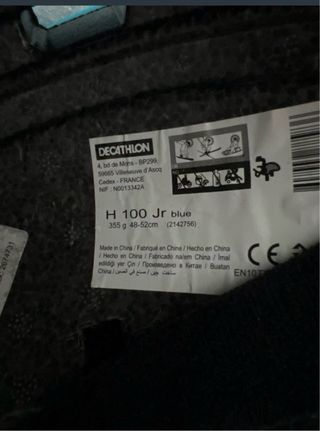 Casco Nieve Wedze Azul 48-52cm