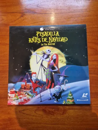 Laser Disc Pesadilla antes de Navidad