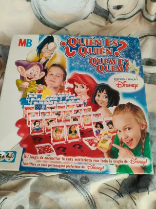 Juego Quién es Quién Disney MB