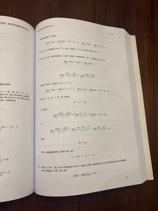 Análisis matemático I