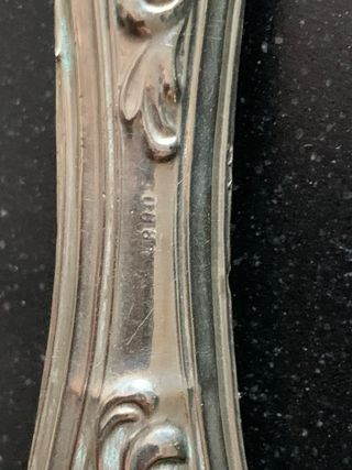 Set posate vintage in argento 800/1000