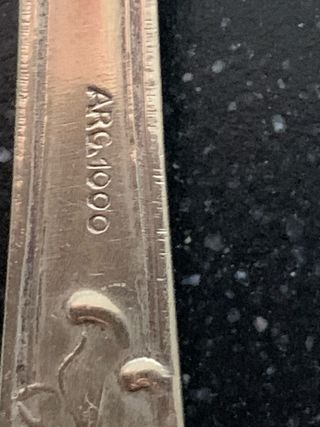 Set posate vintage in argento 800/1000