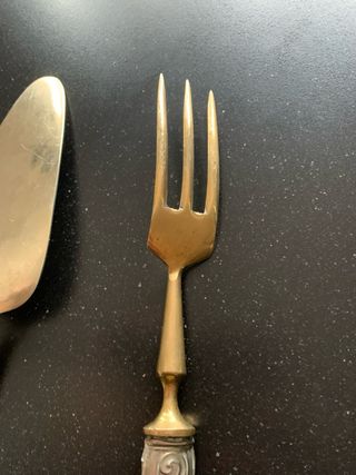 Set posate vintage in argento 800/1000