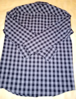 Camisa de cuadros caballero