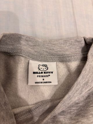 Sudadera Hello Kitty Gris