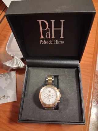 Reloj Pedro del Hierro bicolor