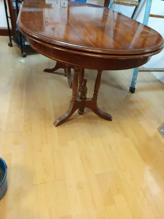 Mesa de comedor extensible madera