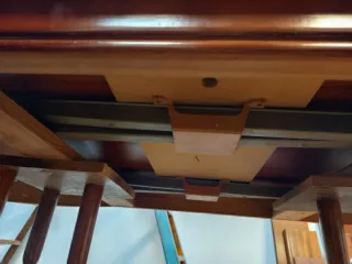 Mesa de comedor extensible madera