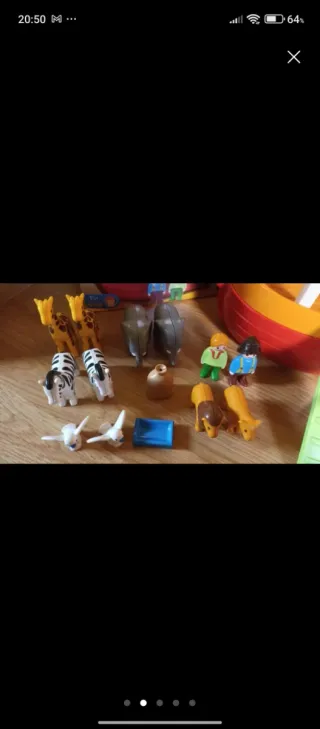 Playmobil 123 Parque de Animales y Arca de Noé