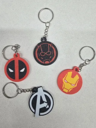 Llaveros Superhéroes Marvel