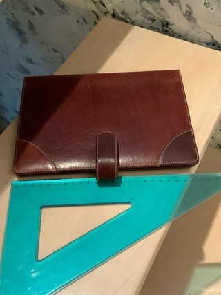 Copri agenda vintage pelle Pieffe