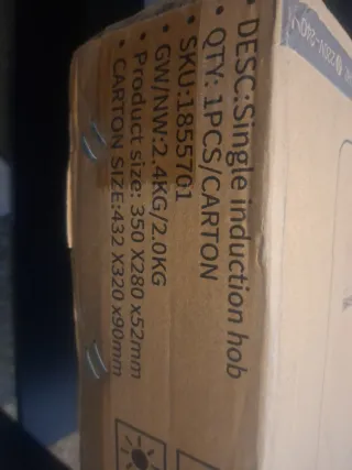 Placa de inducción portátil WQ-8030