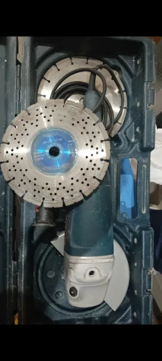 Radial Bosch Grande + 6 Discos Nuevos