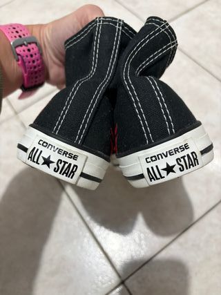 Converse All Star alte fiamme nere