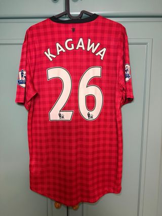 Camiseta Manchester United 12/13 Nike Roja