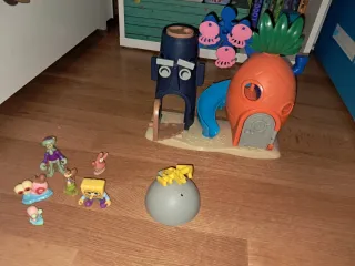 Casa Bob Esponja y Patricio