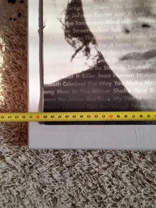 maxi clendario Michael Jackson 2012