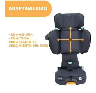 Chicco Fold&Go I-Size Silla de Coche, 15-36 k.