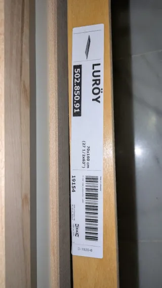 Cama infantil IKEA SNIGLAR con somier