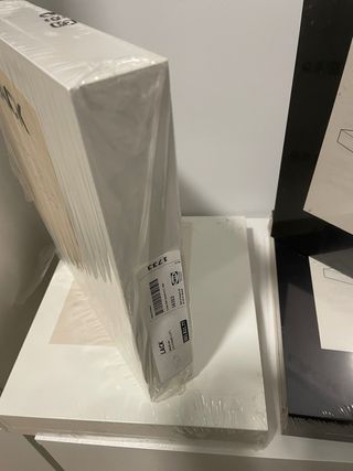 Estantes Lack Ikea Blancos y Negros