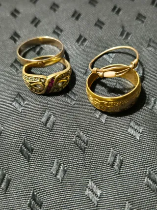 Anillos antiguos oro
