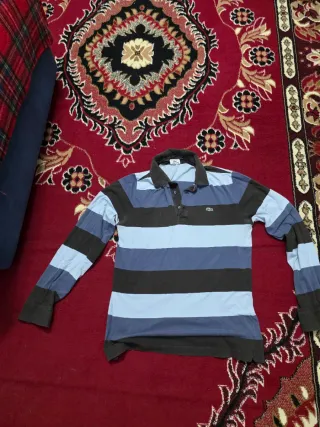 Polo Lacoste uomo maniche lunghe