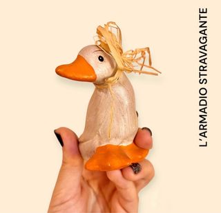 Set 4 Oche/Papere Ceramica Decorazione design