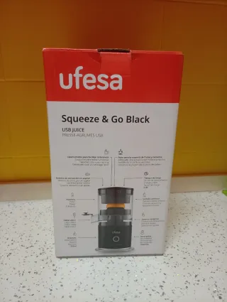 Exprimidor Ufesa Squeeze & Go