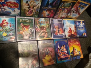 Lote DVDs Disney Clásicos (Español)
