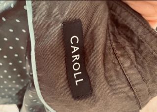 Gabardina Carolle Talla 40 Clásica Elegante