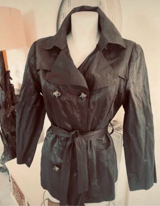 Gabardina Carolle Talla 40 Clásica Elegante