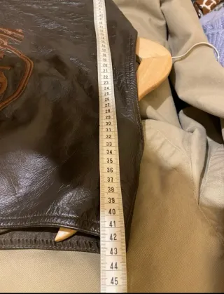 Chaleco Hard Rock Cafe Mexico Cuero Marrón