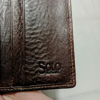 Portafoglio di pelle vintage Solo Soprani