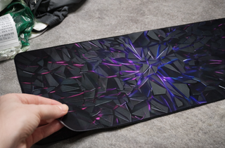 Alfombrilla gaming XXL 70x30 diseño neón