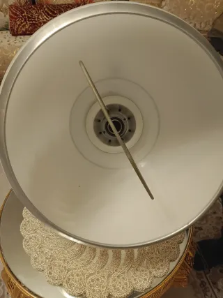 Lampadario saliscendi Rolly verde 1973