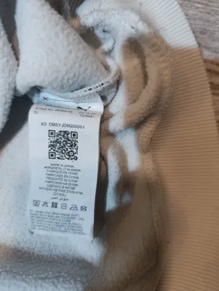 Sudadera Puma Blanca con Logo Negro