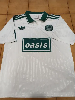 Camiseta Adidas Oasis Verde y Blanca