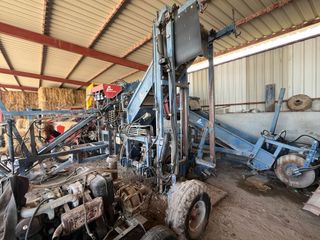 Cosechadora de zanahorias