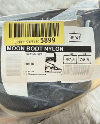 Moon Boot 39-41 Bianco