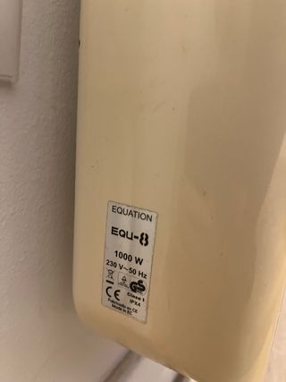 Radiador Eléctrico 1000W