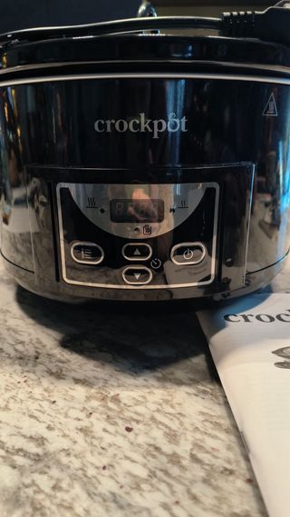 Olla Cocción Lenta Crockpot Digital Negra