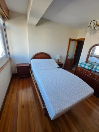 Conjunto dormitorio antiguo madera