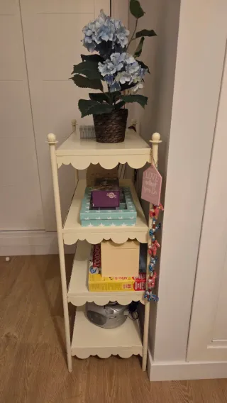 Estantería metálica de 4 baldas