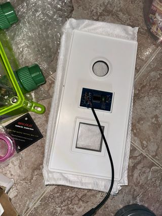 Válvula mezcladora de agua.