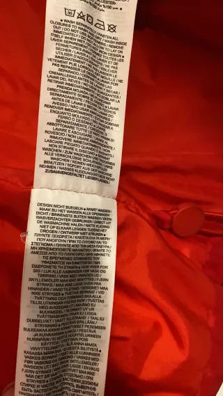 Chaqueta Nike Roja Talla S