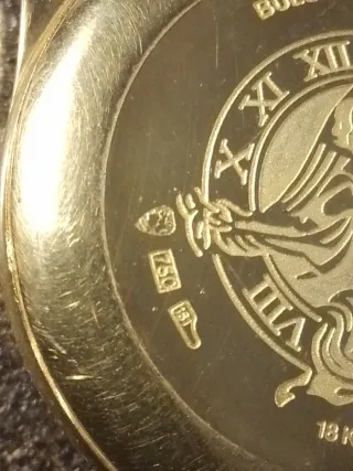 Cronografo Bulova automatico oro 18 kt