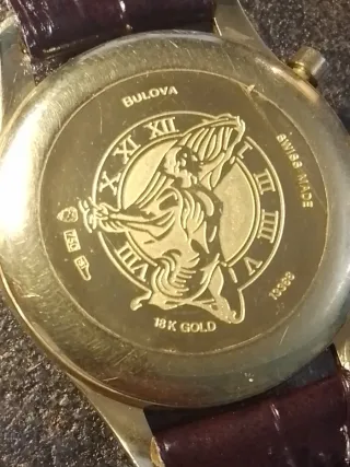 Cronografo Bulova automatico oro 18 kt
