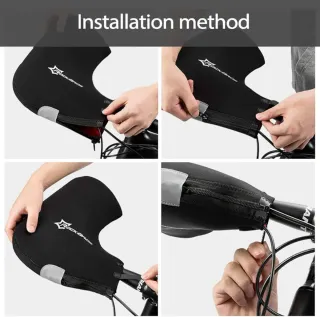 Manoplas Cubremanillar ciclismo Rockbros.