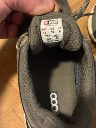 Zapatillas Trail Running +8000 Tabin 23v Talla 43